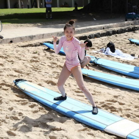 Waikiki Beach Surfing