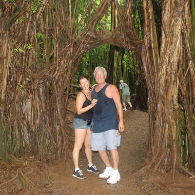 Tree Tunnel on Hike