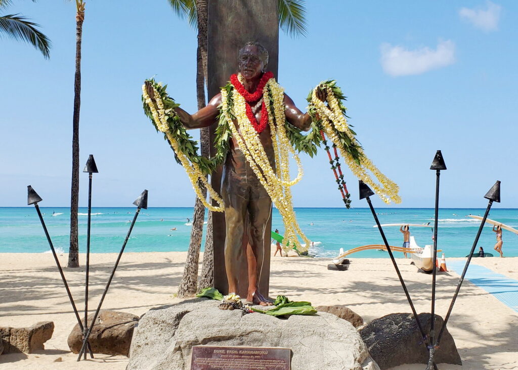 Duke Statue at Waikiki Beach