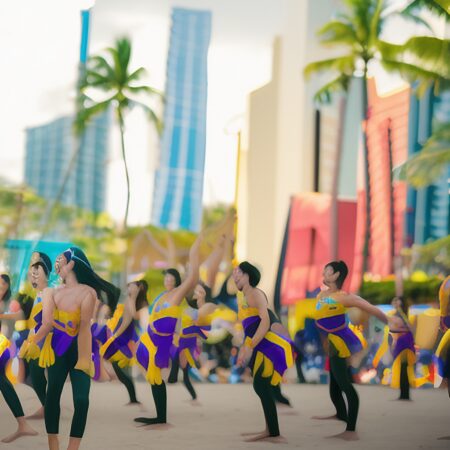 Honolulu Festival Dancers